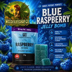 Twisted Extracts Zzz Bomb – Indica Blue Raspberry (80mg)