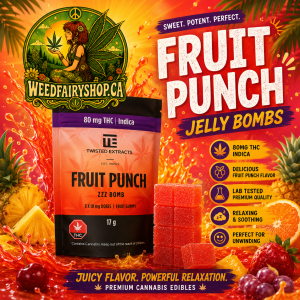 Twisted Extracts Zzz Bomb – Indica Fruit Punch (80mg)