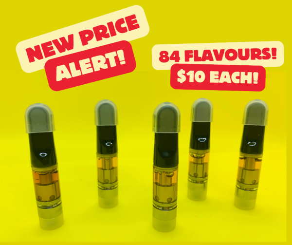 THC Distillate Vape Carts- 1 Gram