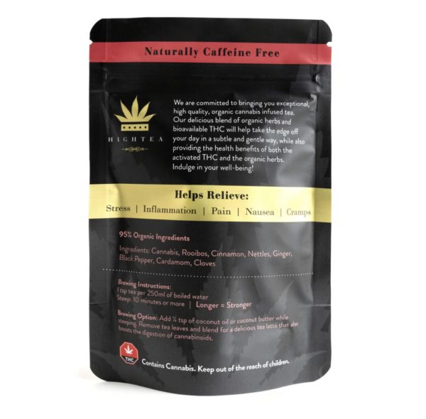 High Tea – Cuppa Chai Tea (100mg THC) - Image 2