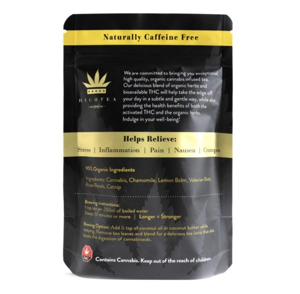 High Tea – Chamomile Smile Tea (100mg THC) - Image 2
