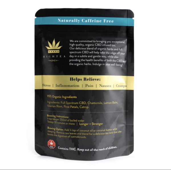 High Tea – CBD Calming Tea (100mg CBD) - Image 2