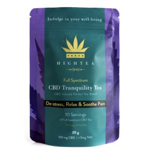 High Tea – CBD Tranquility Tea (100mg CBD)