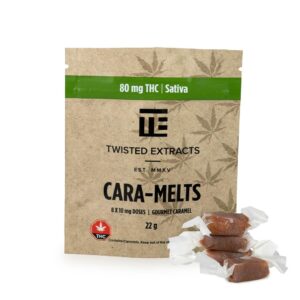 Twisted Extracts Cara-Melts – Sativa (80 mg THC)