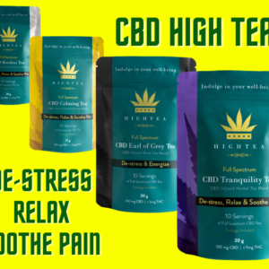 High Tea Blends 100mg CBD or Full Spectrum