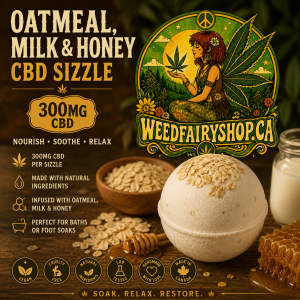 Oatmeal Milk and Honey CBD Sizzle