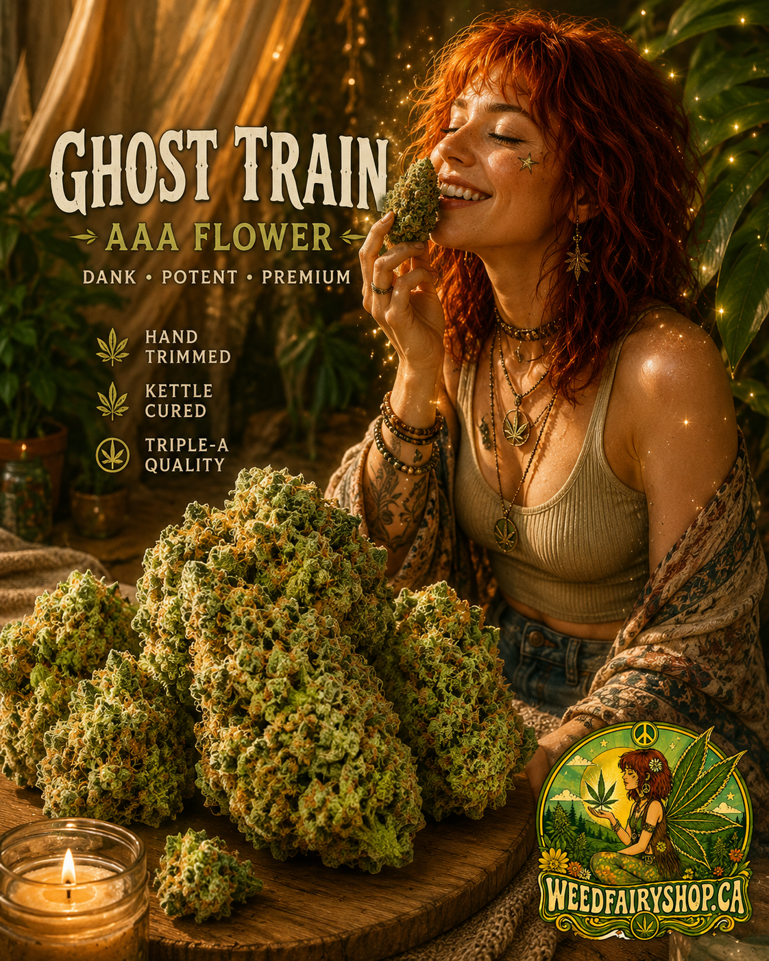 Ghost Train- AAAA-Indica Flower