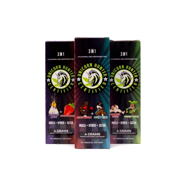 Unicorn Hunter- Triple Chamber Disposable Vape (4g) - Image 6